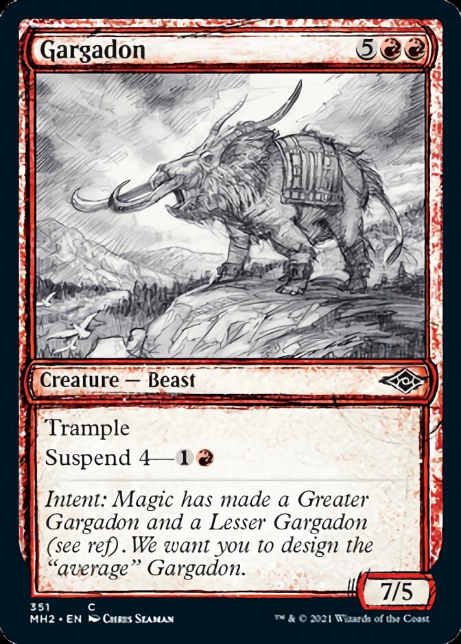 Gargadon (Sketch) [Modern Horizons 2] | Mega City Incorporated