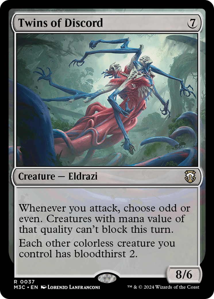 Twins of Discord [Modern Horizons 3 Commander] | Mega City Incorporated