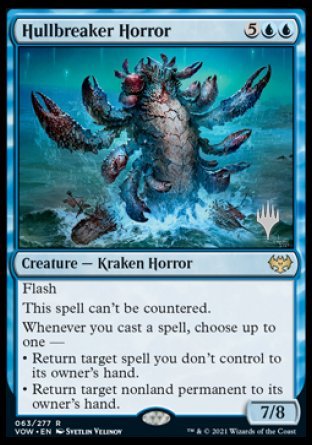 Hullbreaker Horror (Promo Pack) [Innistrad: Crimson Vow Promos] | Mega City Incorporated