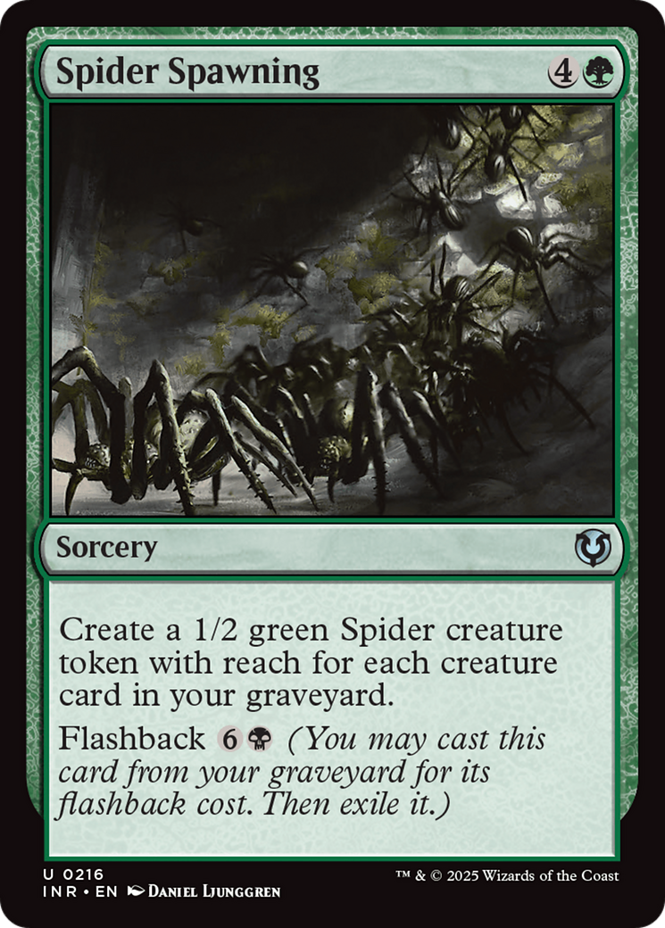 Spider Spawning [Innistrad Remastered] | Mega City Incorporated