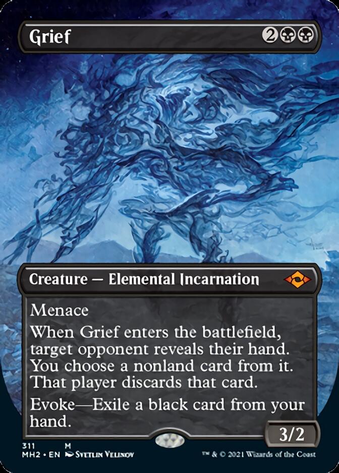 Grief (Borderless Alternate Art) [Modern Horizons 2] | Mega City Incorporated