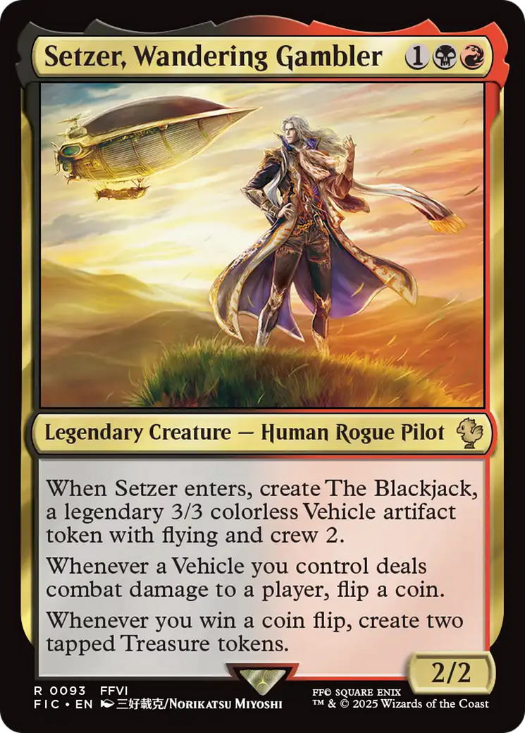 Setzer, Wandering Gambler [FINAL FANTASY Commander] | Mega City Incorporated