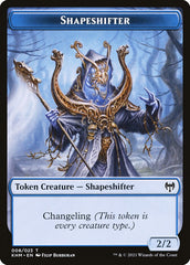Elf Warrior // Shapeshifter Double-Sided Token [Kaldheim Tokens] | Mega City Incorporated