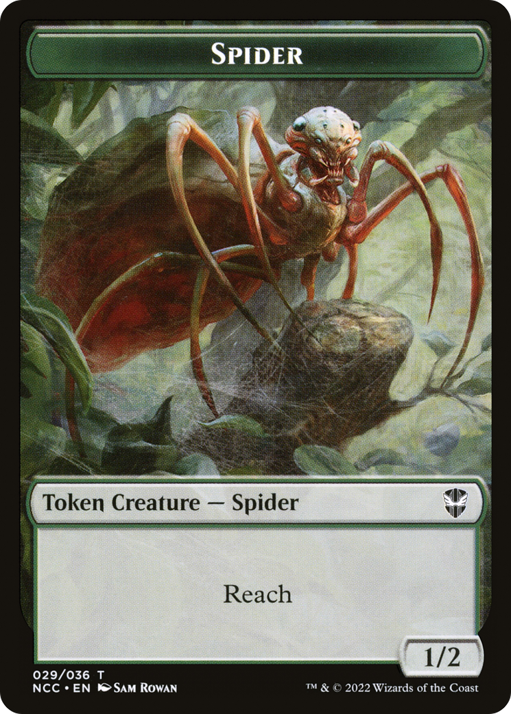 Treasure // Spider Double-Sided Token [The List] | Mega City Incorporated