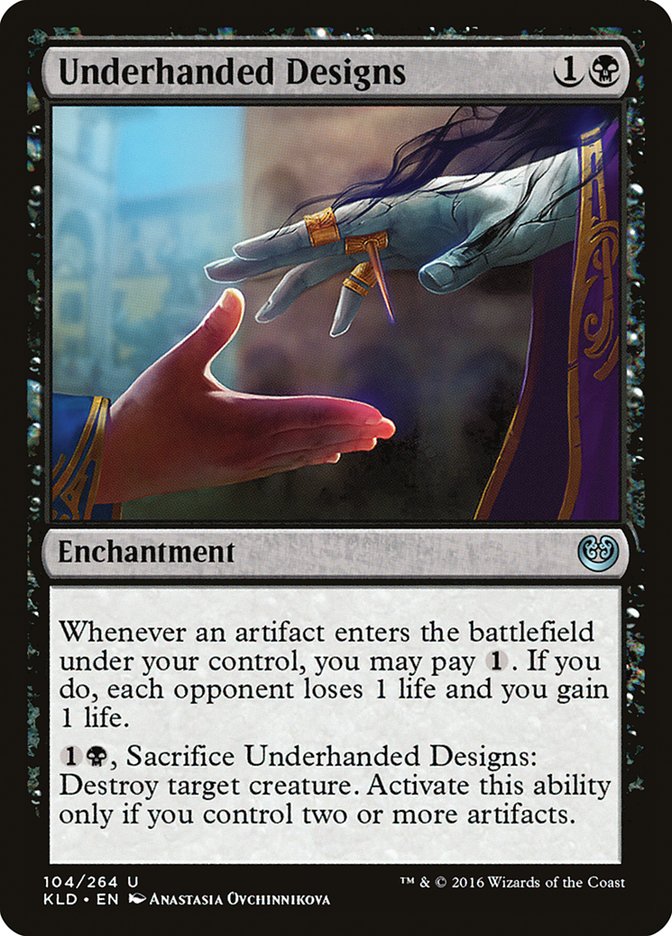 Underhanded Designs [Kaladesh] | Mega City Incorporated