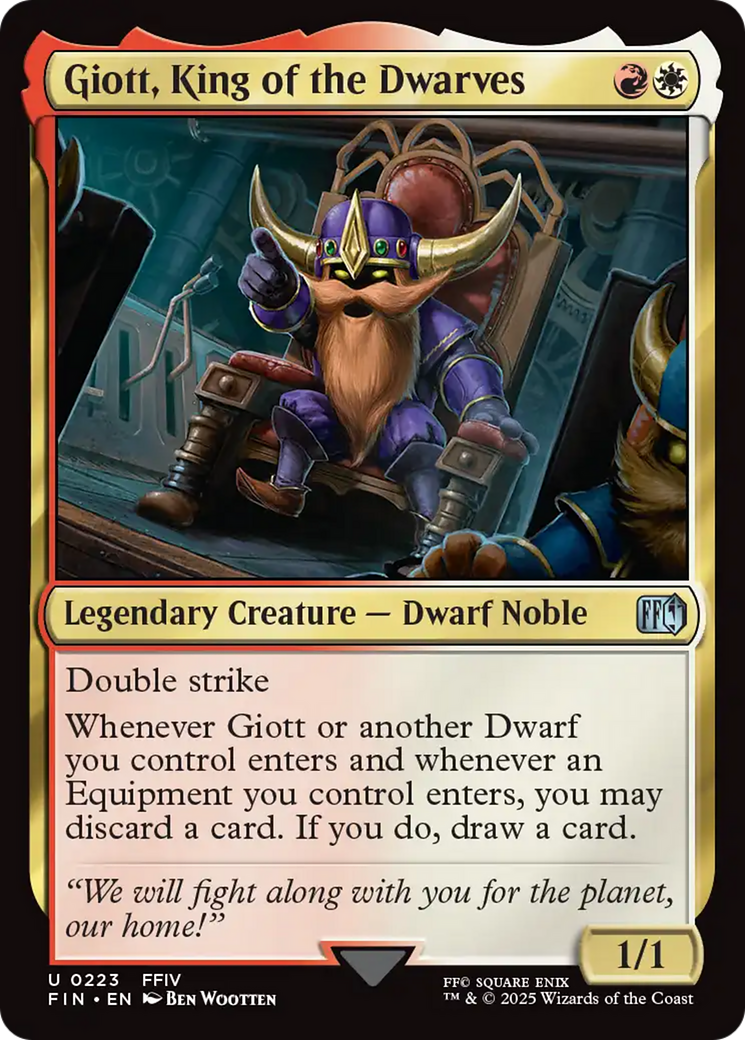 Giott, King of the Dwarves [FINAL FANTASY] | Mega City Incorporated