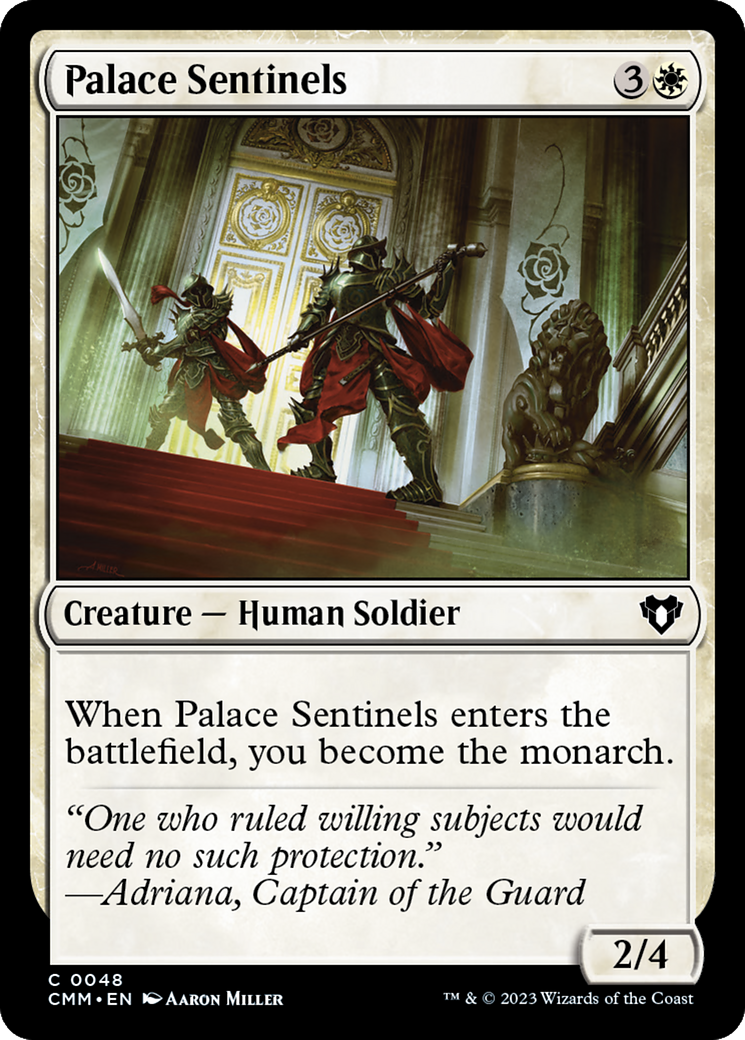 Palace Sentinels [Commander Masters] | Mega City Incorporated