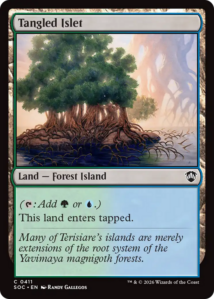 Tangled Islet [Secrets of Strixhaven Commander] | Mega City Incorporated