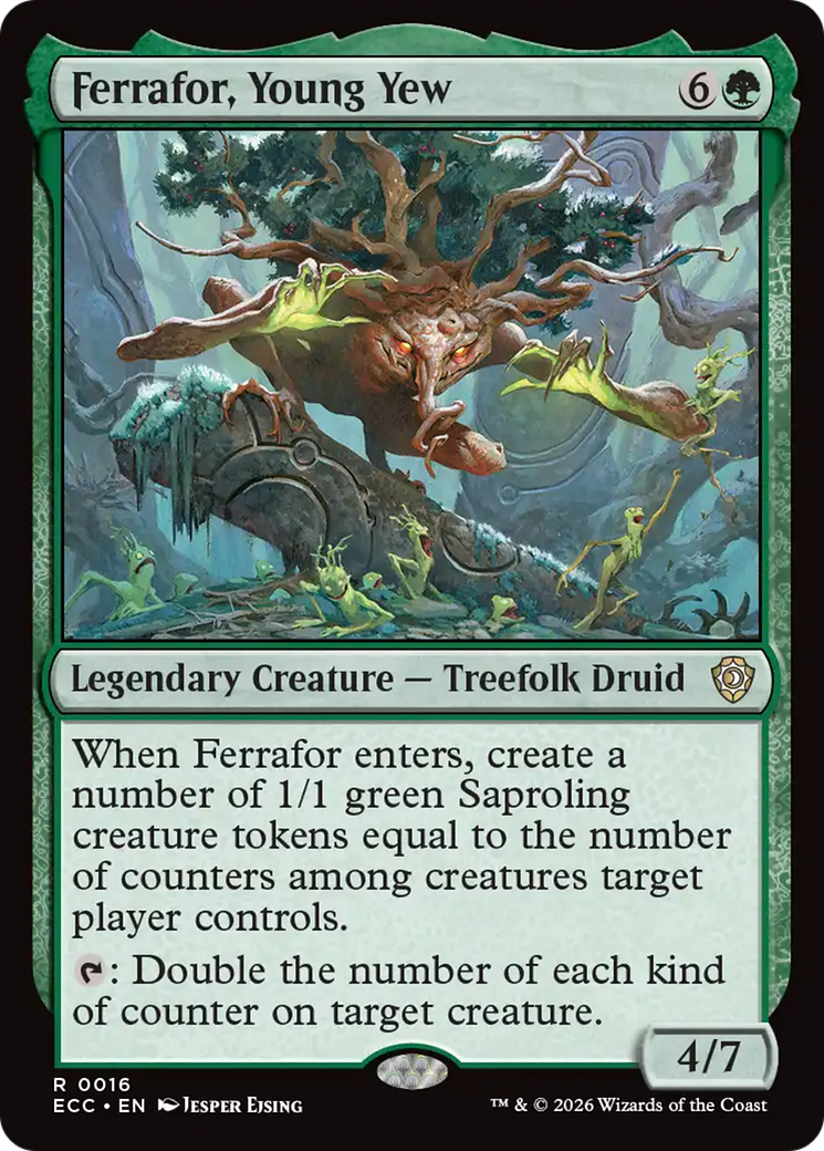 Ferrafor, Young Yew [Lorwyn Eclipsed Commander] | Mega City Incorporated