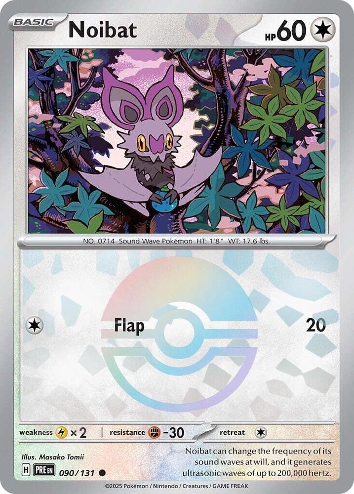 Noibat (090/131) (Poke Ball Pattern) [Scarlet & Violet: Prismatic Evolutions] | Mega City Incorporated