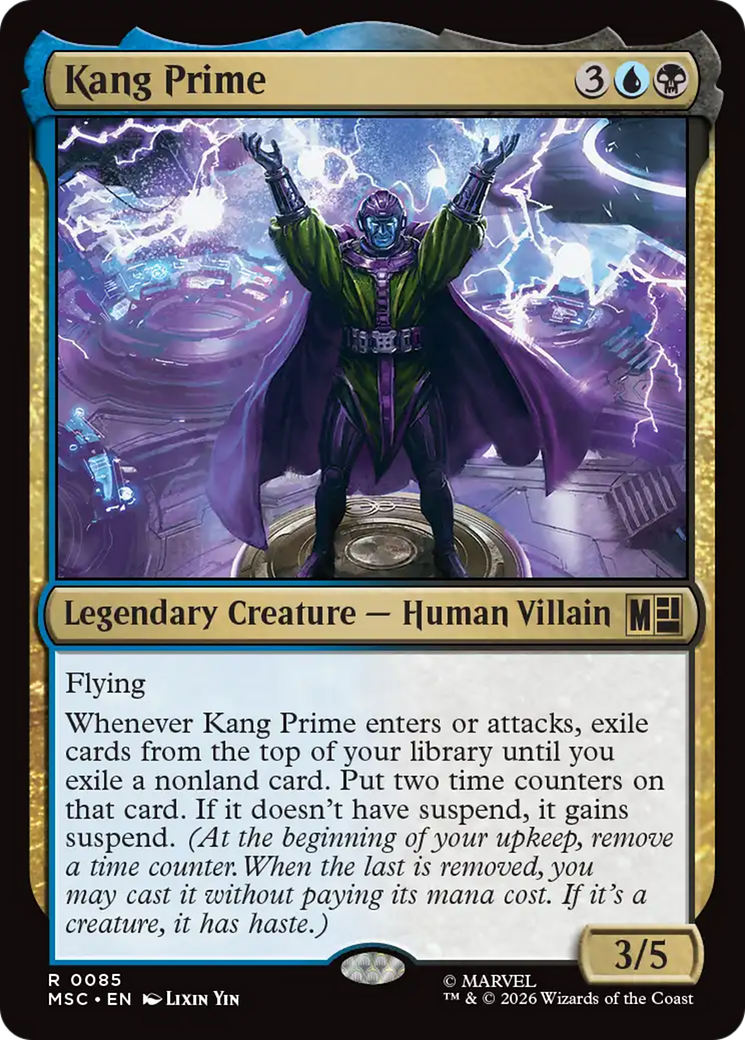 Kang Prime (Surge Foil) [Marvel Super Heroes Commander] | Mega City Incorporated