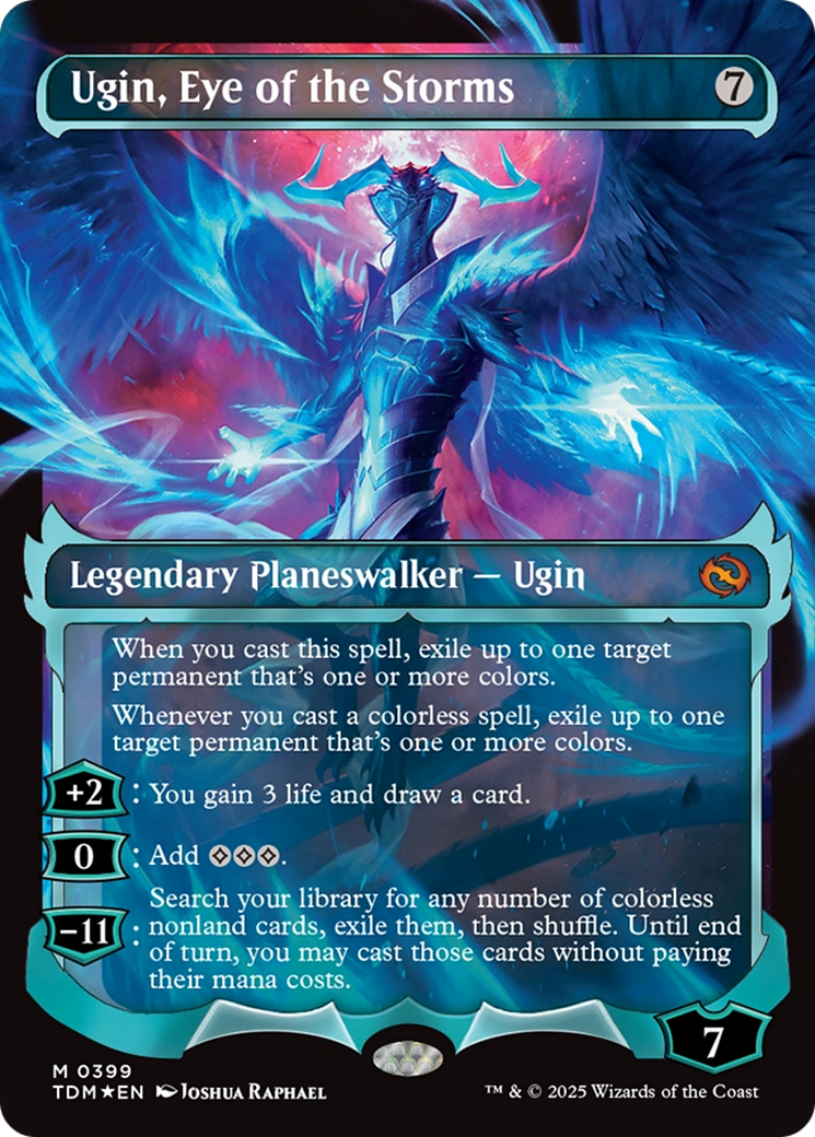 Ugin, Eye of the Storms (Showcase) [Tarkir: Dragonstorm] | Mega City Incorporated