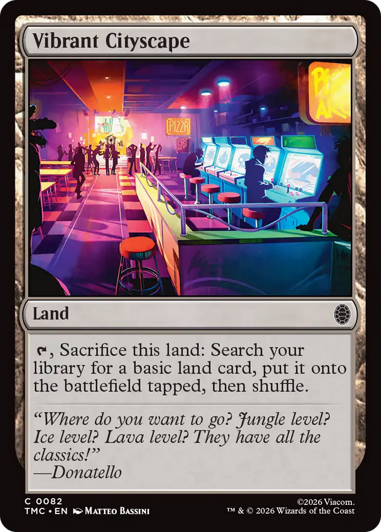 Vibrant Cityscape [Teenage Mutant Ninja Turtles Commander] | Mega City Incorporated