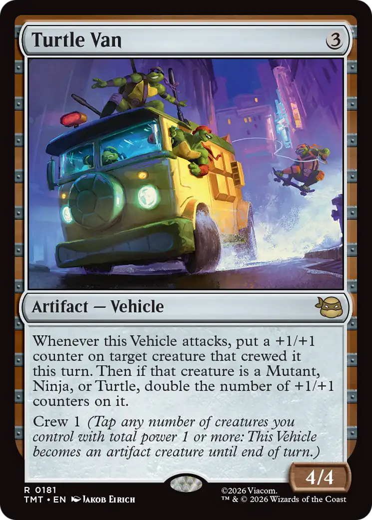 Turtle Van [Teenage Mutant Ninja Turtles] | Mega City Incorporated