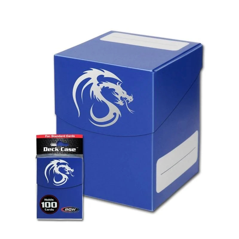 BCW Deck Box Large - Blue | Mega City Incorporated