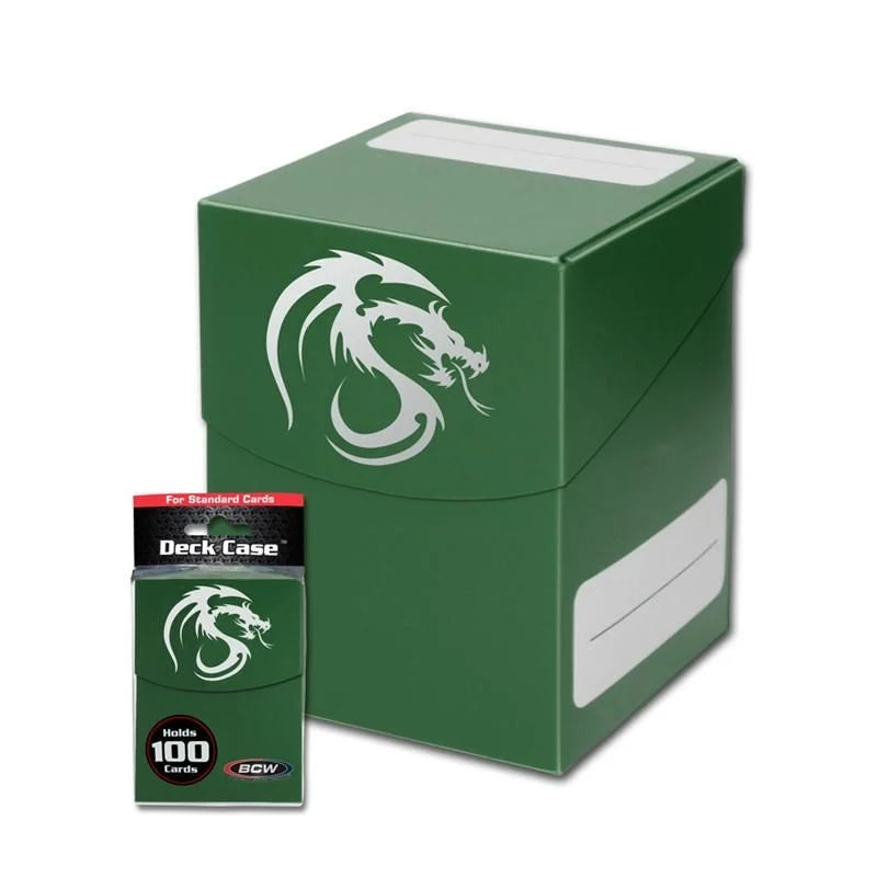 BCW Deck Box Large - Green | Mega City Incorporated