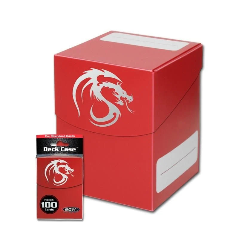 BCW Deck Box Large - Red | Mega City Incorporated