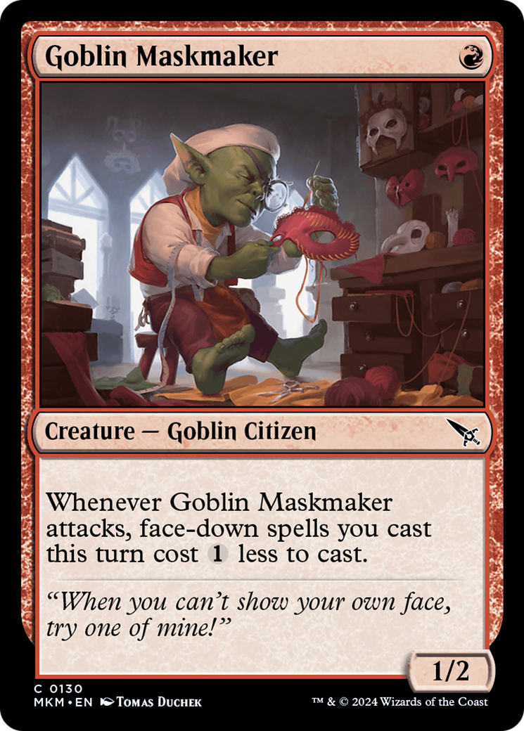 Goblin Maskmaker [Murders at Karlov Manor] | Mega City Incorporated