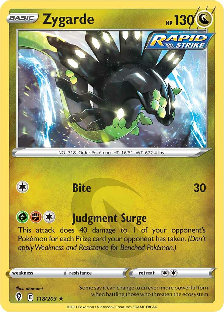 Zygarde (118/203) [Sword & Shield: Evolving Skies] | Mega City Incorporated