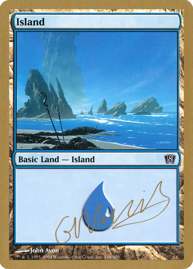 Island (gn336) (Gabriel Nassif) [World Championship Decks 2004] | Mega City Incorporated