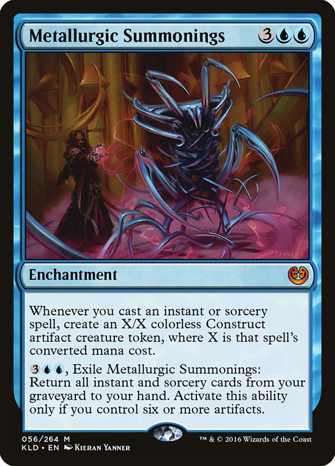 Metallurgic Summonings [Kaladesh] | Mega City Incorporated