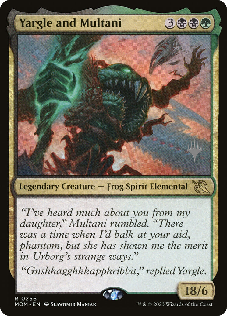 Yargle and Multani (Promo Pack) [March of the Machine Promos] | Mega City Incorporated