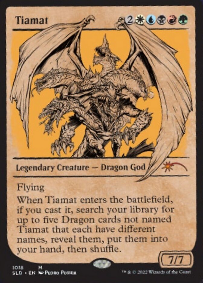 Tiamat (Showcase) [Secret Lair Drop Series] | Mega City Incorporated