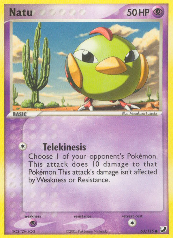 Natu (63/115) [EX: Unseen Forces] | Mega City Incorporated