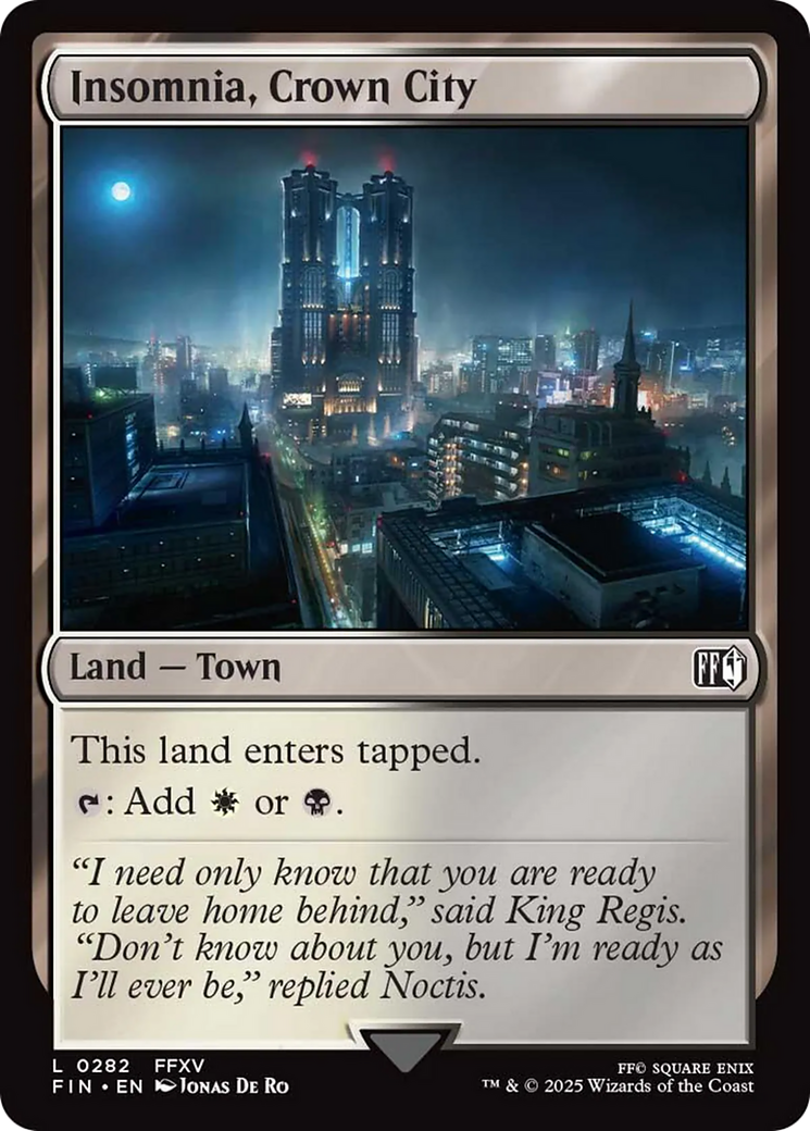 Insomnia, Crown City [FINAL FANTASY] | Mega City Incorporated
