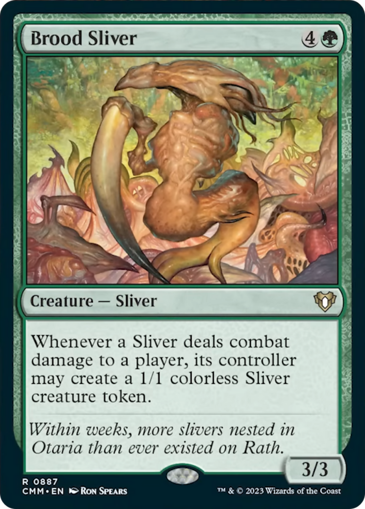 Brood Sliver [Commander Masters] | Mega City Incorporated