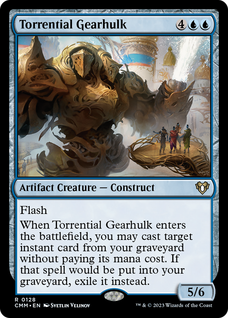 Torrential Gearhulk [Commander Masters] | Mega City Incorporated