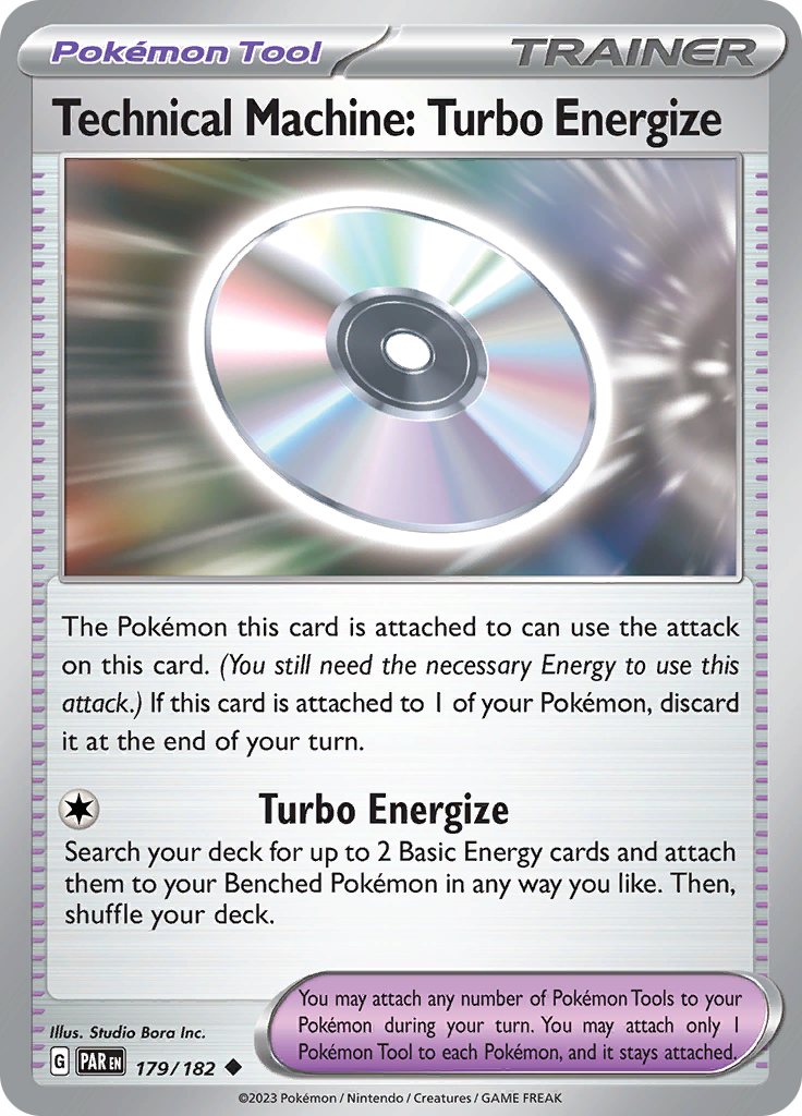 Technical Machine: Turbo Energize (179/182) [Scarlet & Violet: Paradox Rift] | Mega City Incorporated