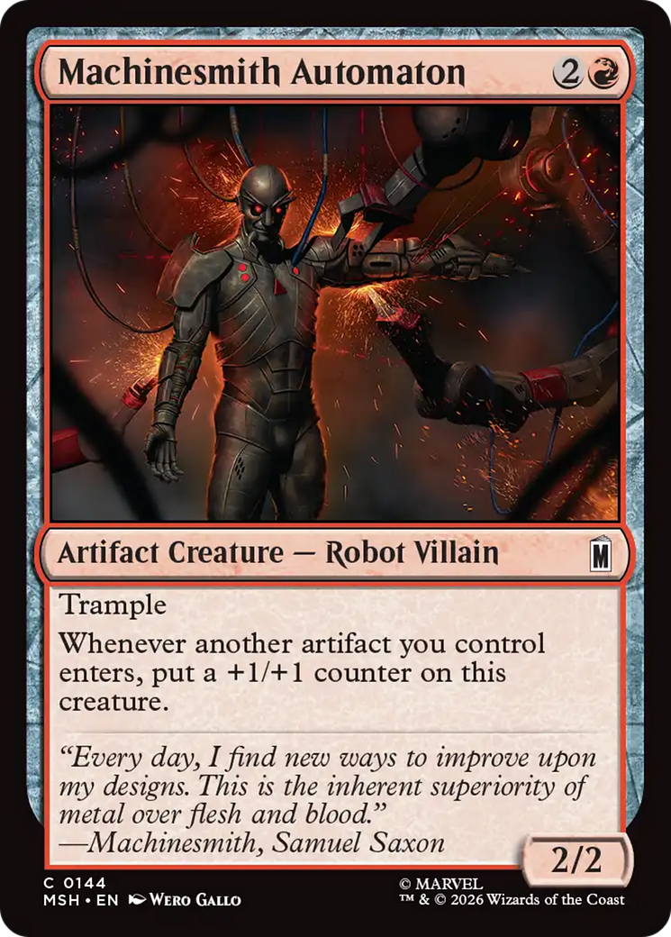 Machinesmith Automaton [Marvel Super Heroes] | Mega City Incorporated