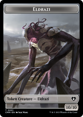 Eldrazi // Knight Double-Sided Token [Commander Masters Tokens] | Mega City Incorporated