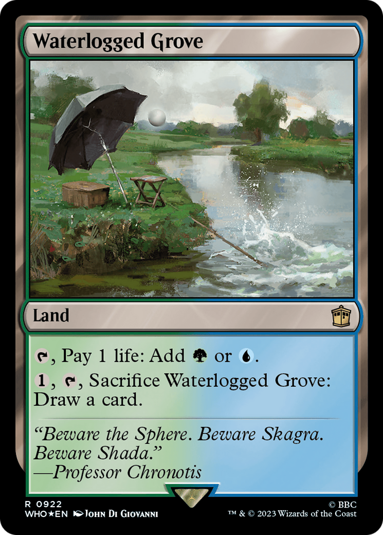 Waterlogged Grove (Surge Foil) [Doctor Who] | Mega City Incorporated