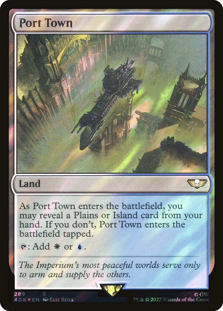 Port Town (Surge Foil) [Marvel Super Heroes Commander] | Mega City Incorporated