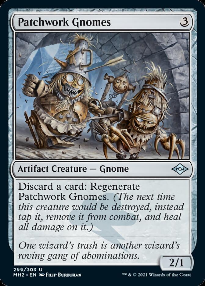 Patchwork Gnomes (Foil Etched) [Modern Horizons 2] | Mega City Incorporated