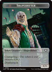 Shapeshifter // Golem (0013) Double-Sided Token [Edge of Eternities Commander Tokens] | Mega City Incorporated