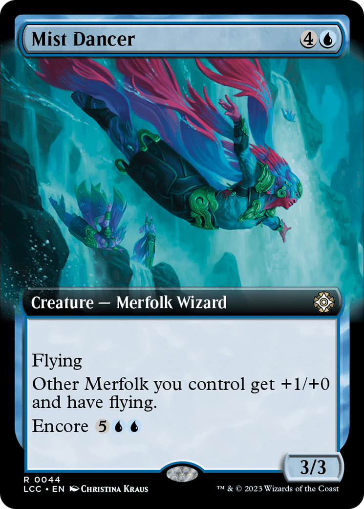 Mist Dancer (Extended Art) [The Lost Caverns of Ixalan Commander] | Mega City Incorporated