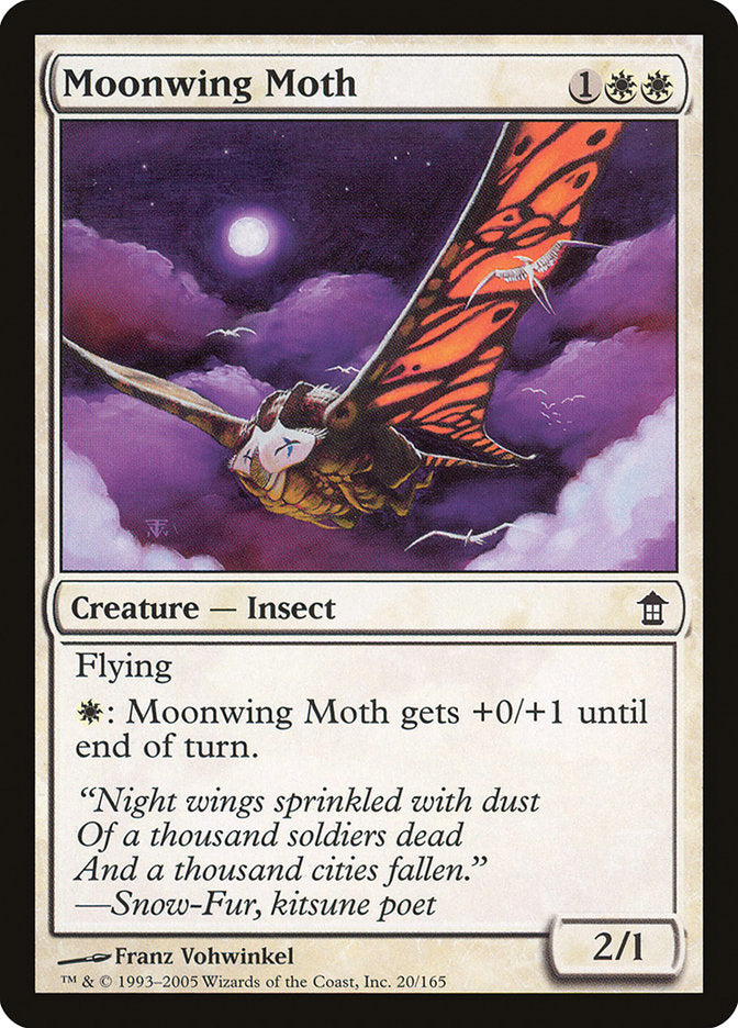 Moonwing Moth [Saviors of Kamigawa] | Mega City Incorporated