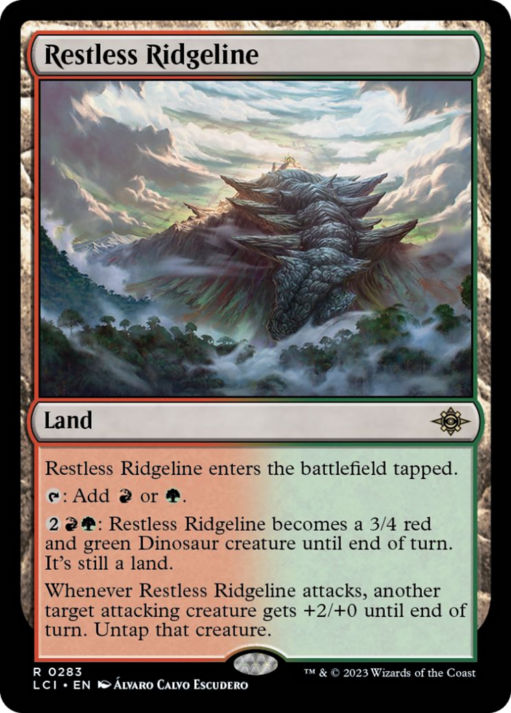 Restless Ridgeline [The Lost Caverns of Ixalan] | Mega City Incorporated