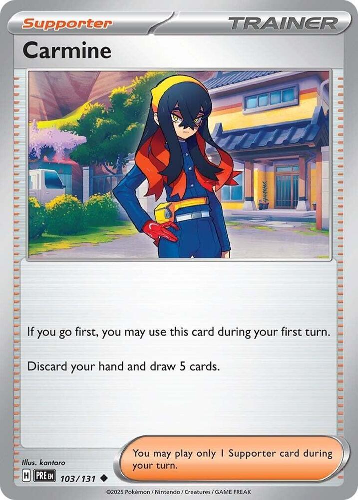 Carmine (103/131) [Scarlet & Violet: Prismatic Evolutions] | Mega City Incorporated
