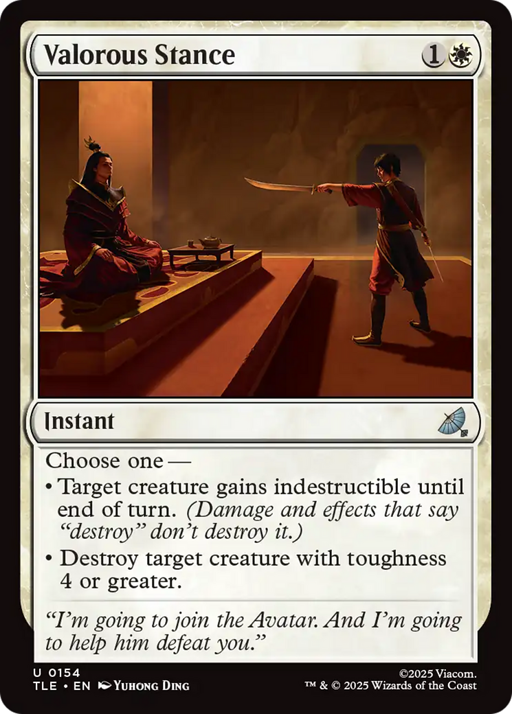 Valorous Stance [Avatar: The Last Airbender: Eternal-Legal] | Mega City Incorporated