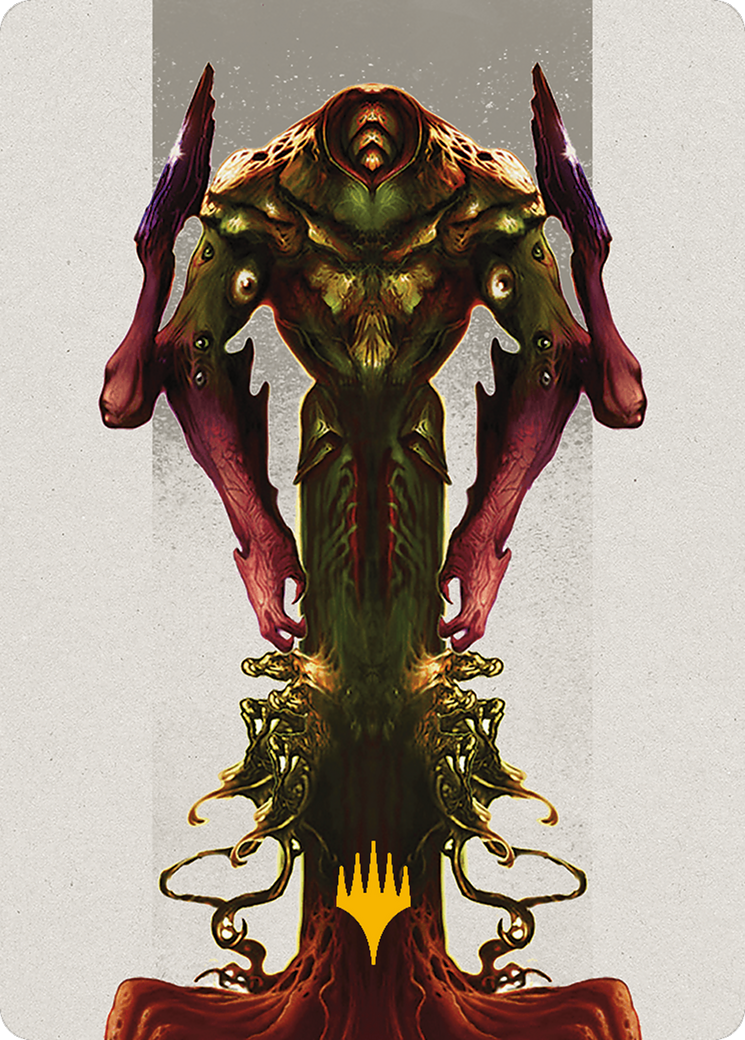 Kozilek, the Broken Reality Art Card (Gold-Stamped Planeswalker Symbol) [Modern Horizons 3 Art Series] | Mega City Incorporated
