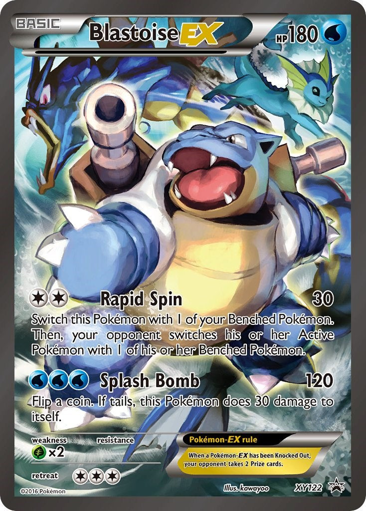 Blastoise EX (XY122) (Jumbo Card) [XY: Black Star Promos] | Mega City Incorporated