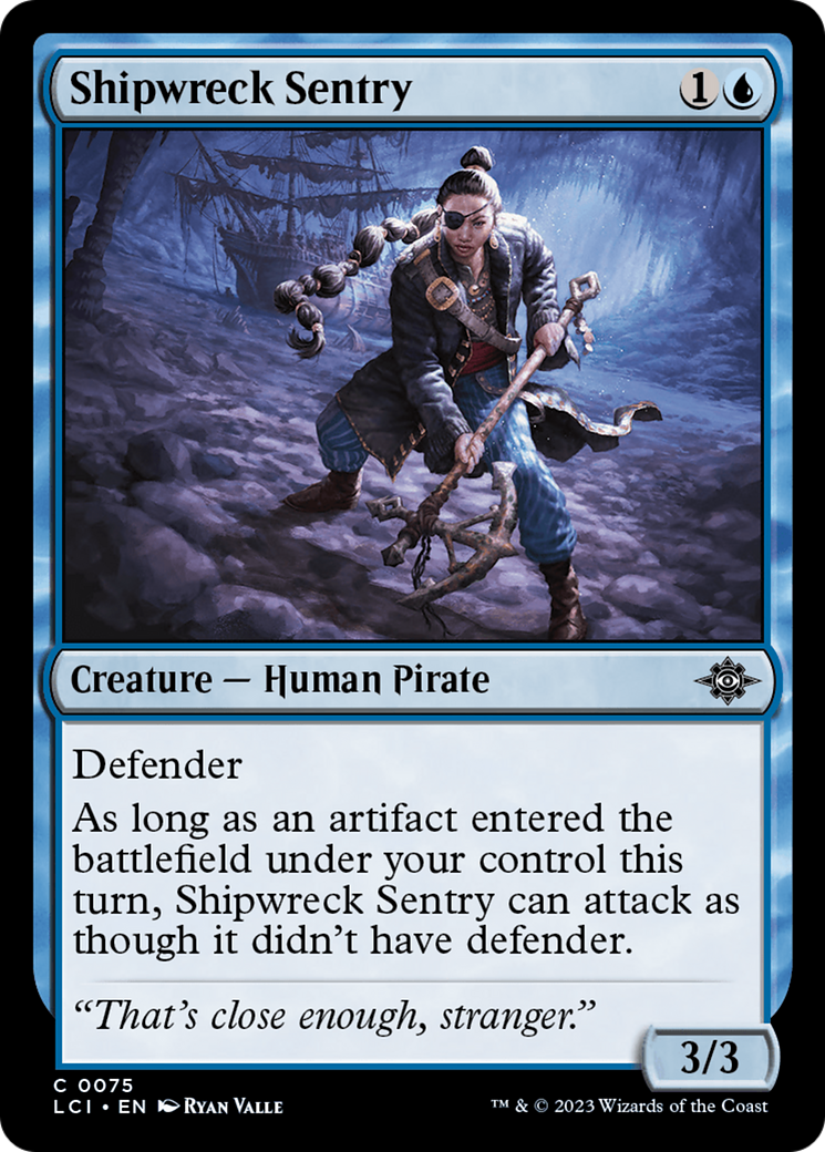 Shipwreck Sentry [The Lost Caverns of Ixalan] | Mega City Incorporated