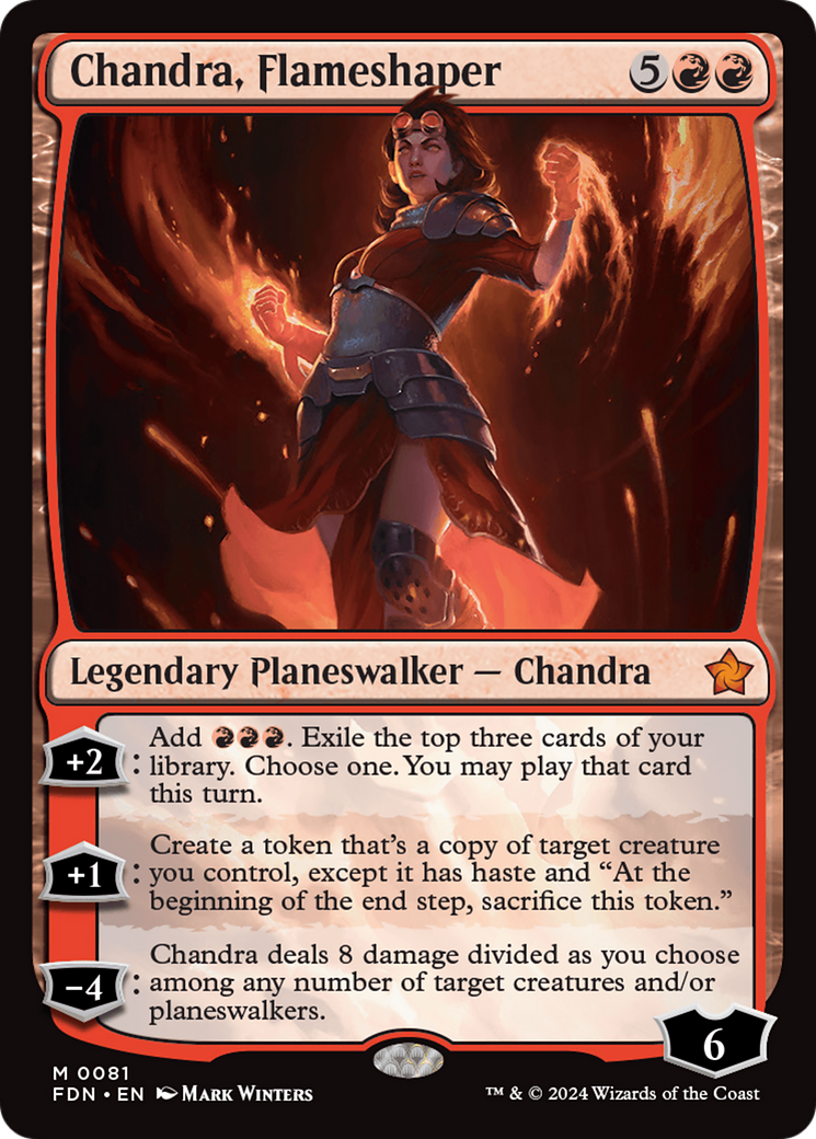 Chandra, Flameshaper [Foundations] | Mega City Incorporated