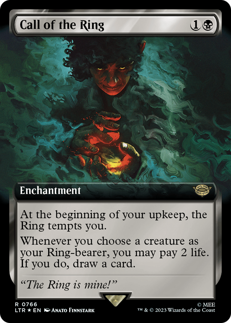 Call of the Ring (Extended Art) (Surge Foil) [The Lord of the Rings: Tales of Middle-Earth] | Mega City Incorporated