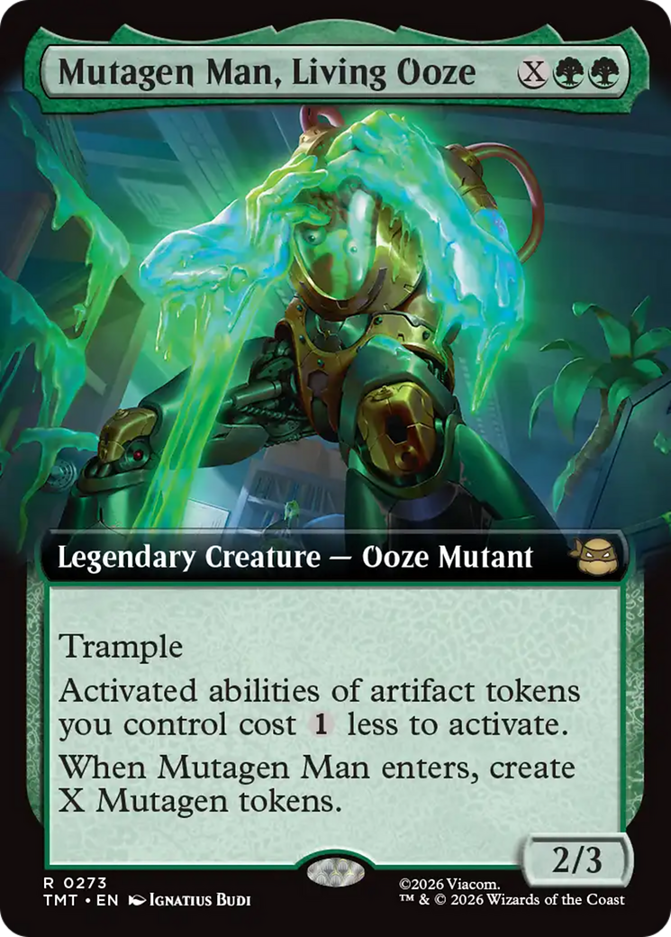 Mutagen Man, Living Ooze (Extended Art) [Teenage Mutant Ninja Turtles] | Mega City Incorporated