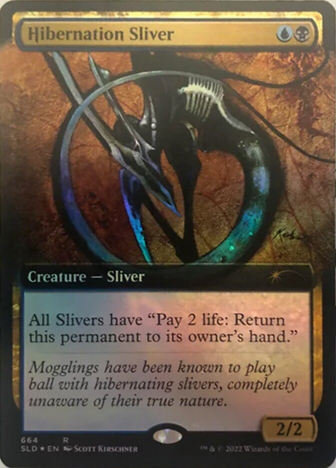 Hibernation Sliver (Extended Art) [Secret Lair Drop Promos] | Mega City Incorporated